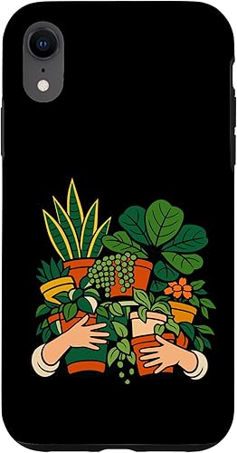Indoor Gardening Enthusiast Urban Jungle Houseplant Parent Case for iPhone XR