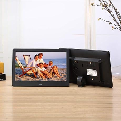 Advance Digital Photo Frame Zoll Electronic Photo Frame USB SDSDHC Uhr Kalendar-Funktion Digitaler Bilderrahmen mit Motion SensorBlack Advance Digital Photo Frame Zoll Electronic Photo Frame USB SDSDHC Uhr Kalendar-Funktion Digitaler Bilderrahmen mit Motion SensorBlack