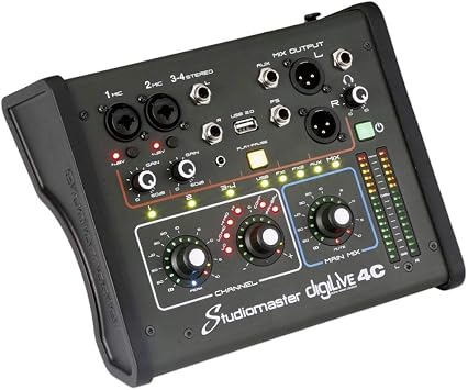 Studiomaster DigiLive 4C 4 Input Digital Mixer