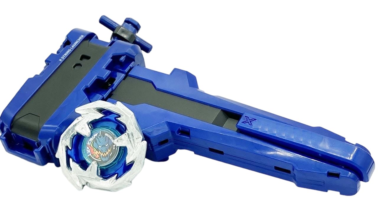 Bestie toys Bey X Bx-06 Knight Shield 3-80n Battle Xtreme with Launcher Grip Set for Battle Burst Kid Toys for Children Boy Birthday Gift