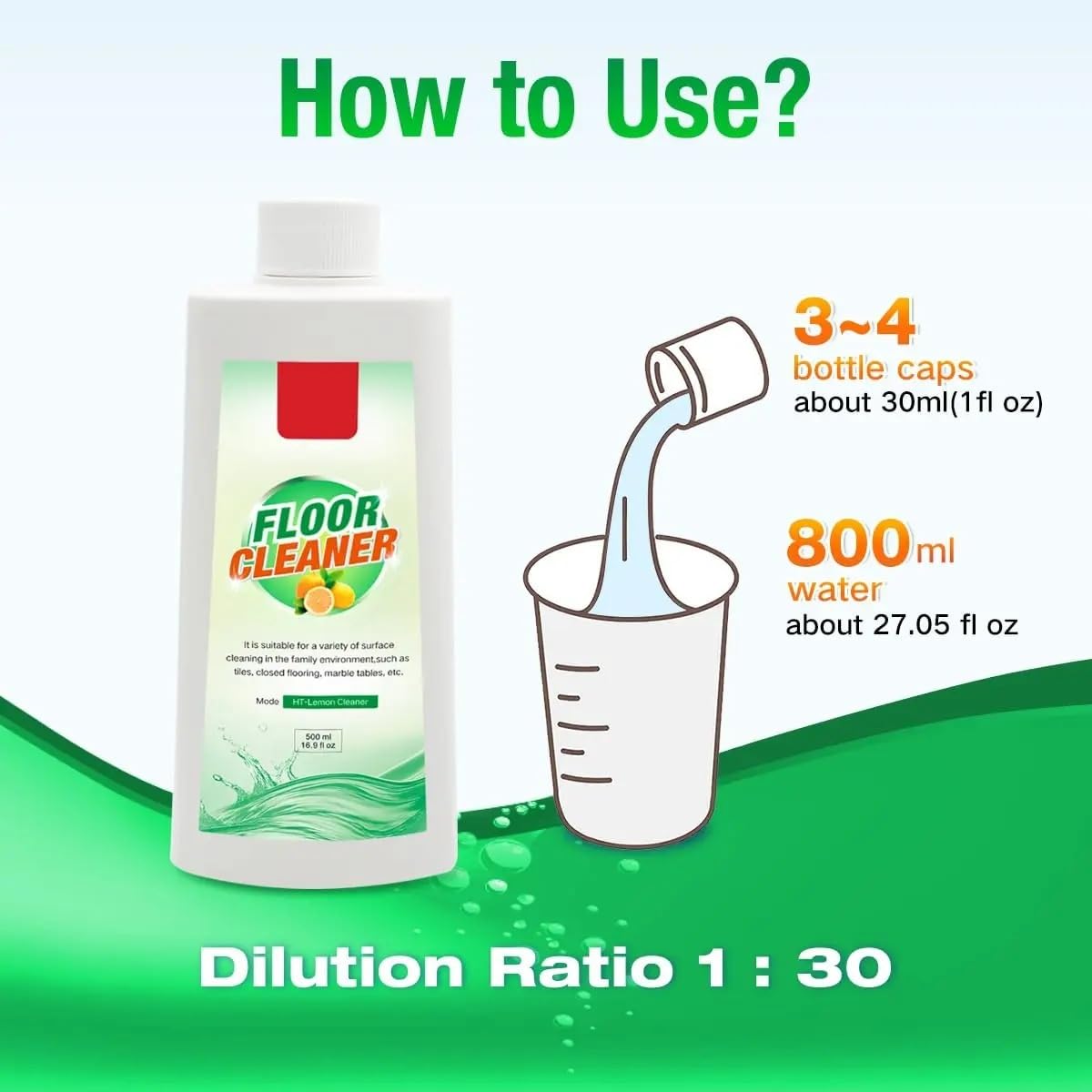 Limpiador de suelos de 500 ml, apto for todos los robots aspiradores, compatible con Tineco(2 bottles)