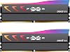 Silicon Power DDR5 32GB (2x16GB) Storm RGB 6000MT/s (PC5-48000) 288 pines CL36 1.35V UDIMM Módulo de memoria RAM para escritorio SU032GXLWU60FFDKAB Gris 1