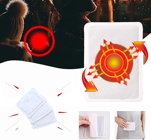 Miniatura 5 de WORLD-BIO Body Warmers for Cold Weather, Heat Warmer Patch Disposable with Adhesive Backing Gives Hours Warm - 12/20/32/40 Packs, Hand Warmers Long