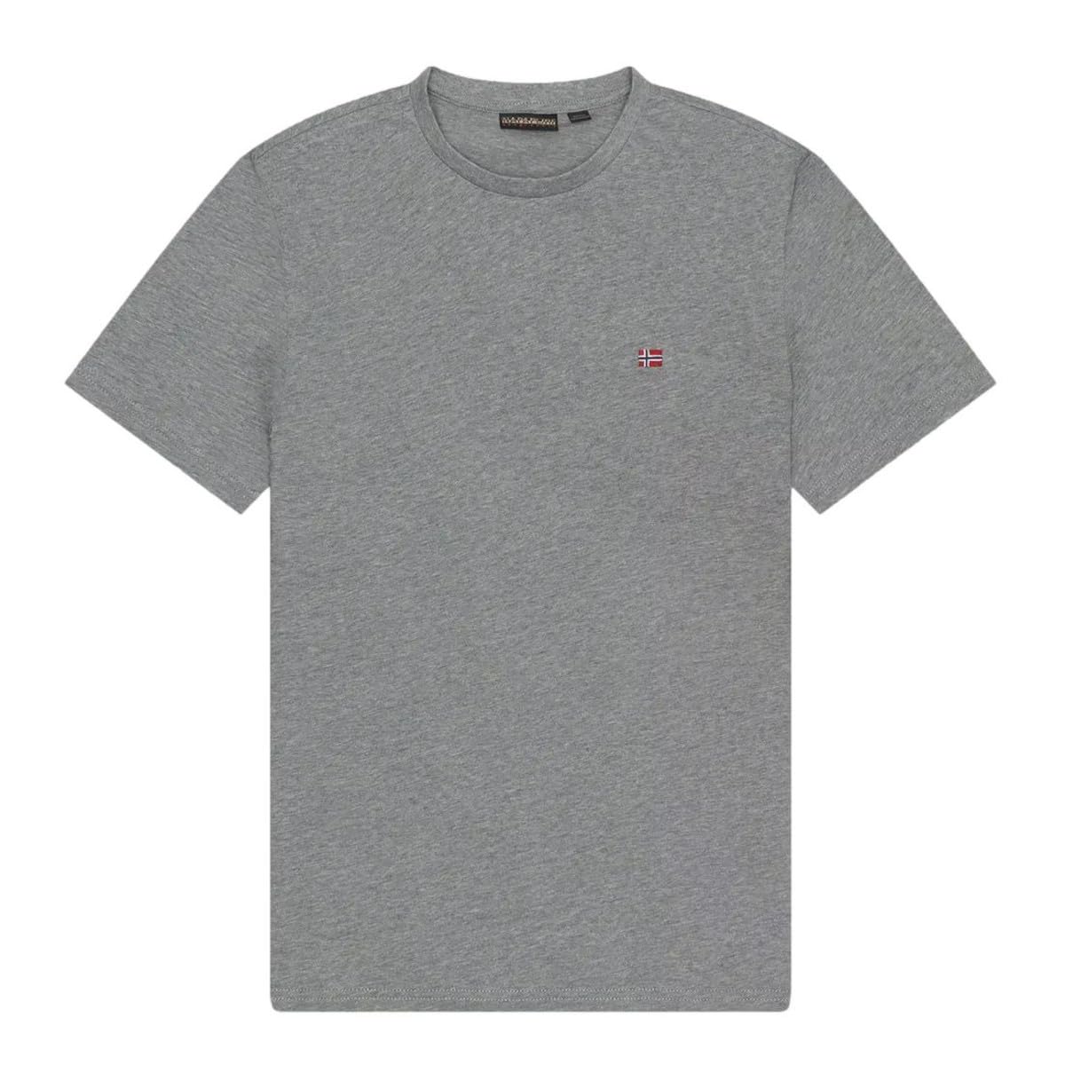 Napapijri Men's Gray T-Shirts