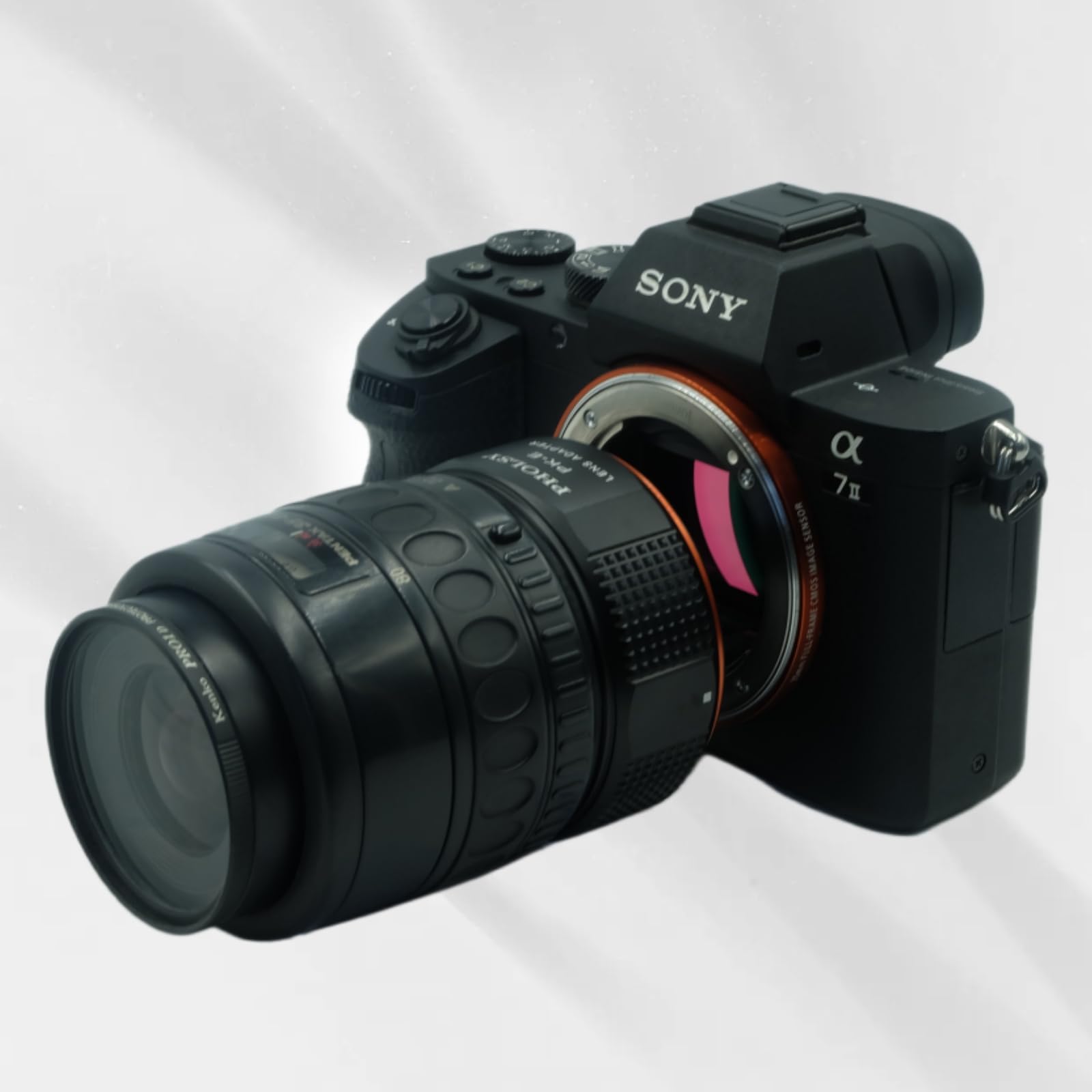 PHOLSY Lens Mount Adapter Manual Focus: Compatible with Pentax K Lens to Sony E (NEX) Camera Body, Pentax K to Sony E - Image 3