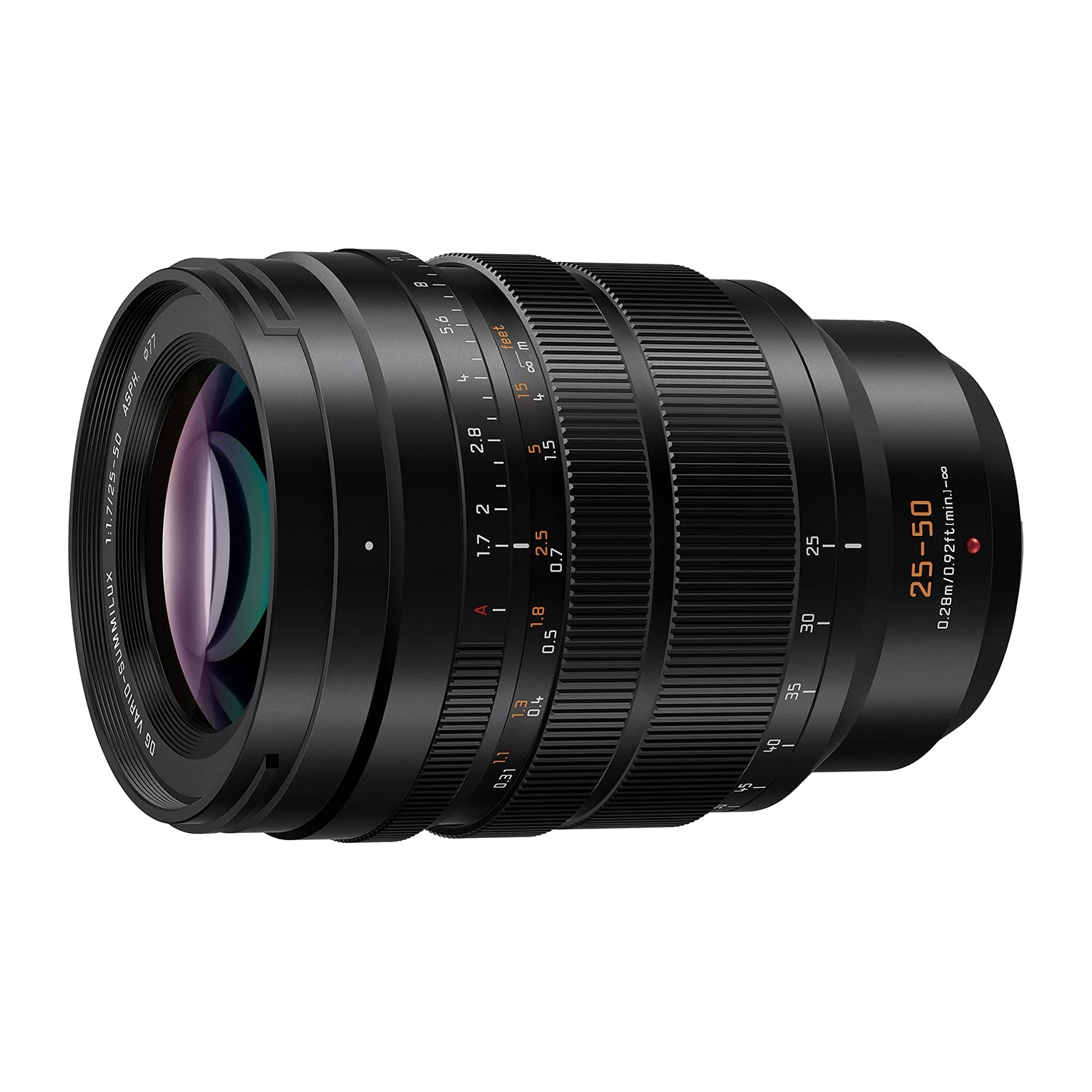 【中古】パナソニック(Panasonic) 大口径望遠ズームレンズ マイクロフォーサーズ用 ルミックス LEICA DG VARIO-SUMMILUX 25-50mm/F1.7 ASPH. H-X2550 Amazon.com : Panasonic LUMIX Micro Four Thirds Camera Lens, Leica