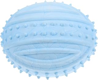 POPETPOP Rubber Dog Ball Interactive Dog Toys Puppy Squeak Toys Dog Training Toys Dog Teeth Cleaning Toy Rubber Puppy Toys Dog Biting Toys Dog Chewing Toys Dog Spike Toy The Dog Molar