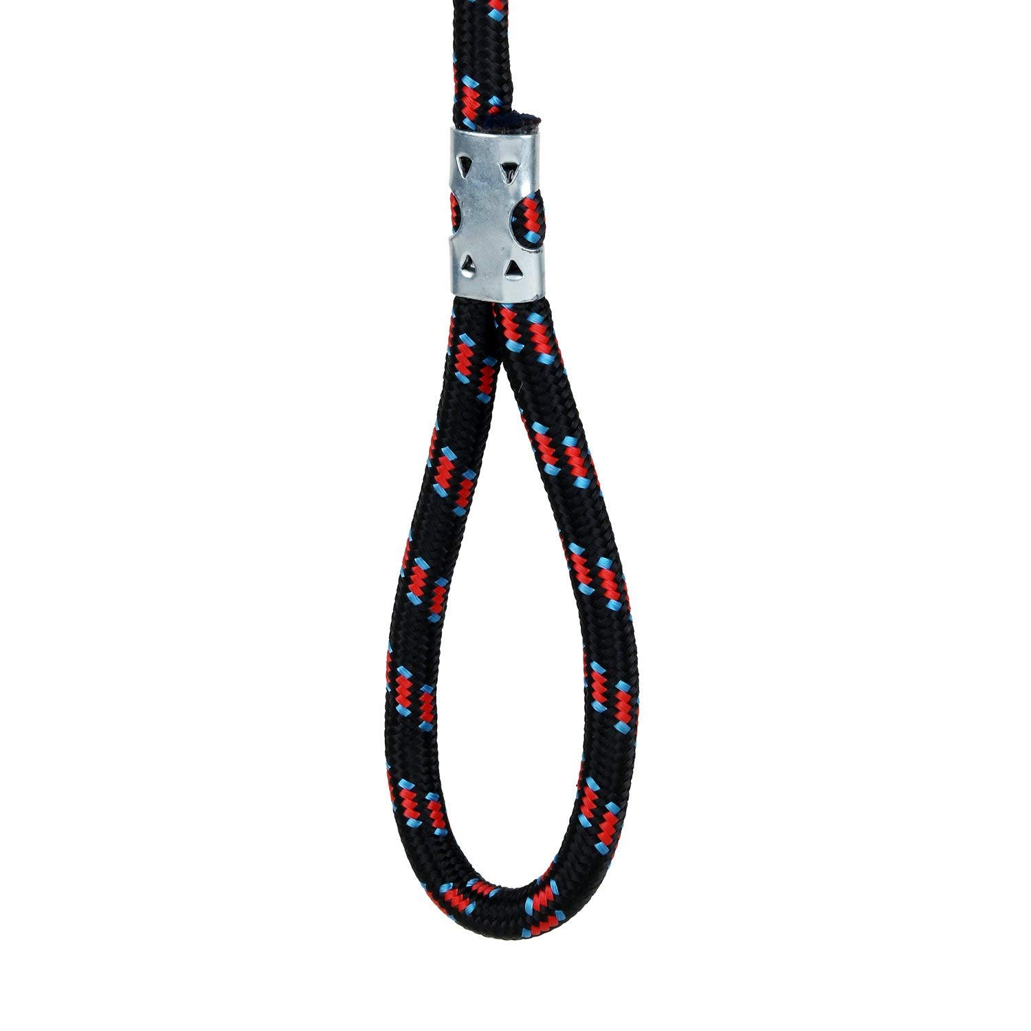 Fun Affairs Nylon Rope Dog Leash for Small Puppy and Medium Sized Dogs with Strong Hook | Size- 9mm Length-150cm (Color May Vary) 1