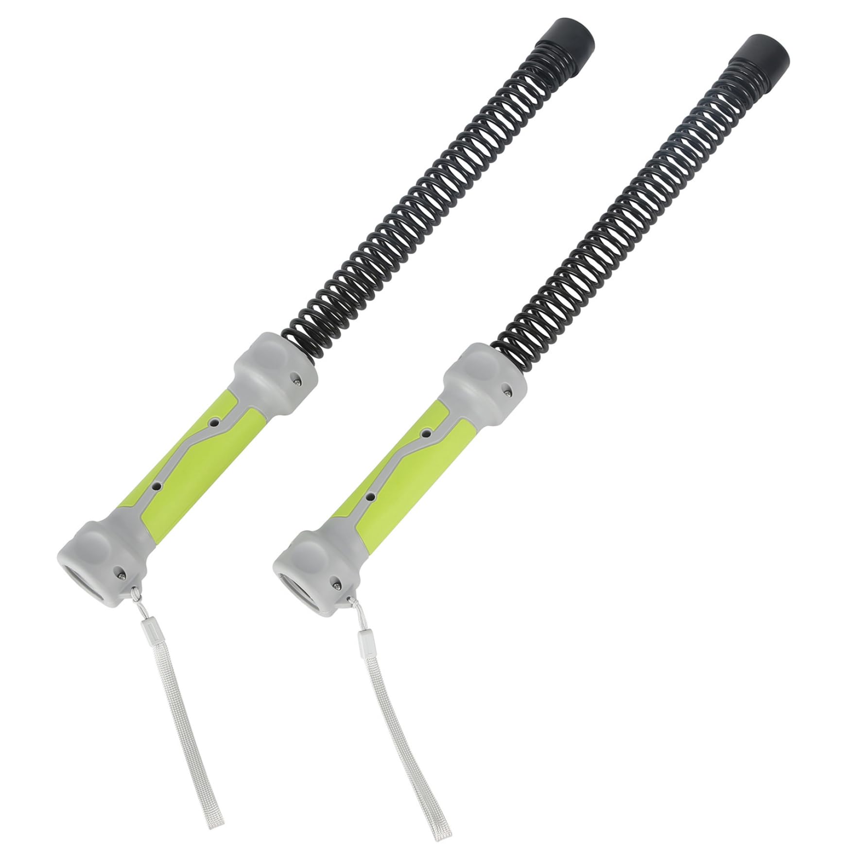 Corde de combat lestée sans corde verte pour musculation en intérieur