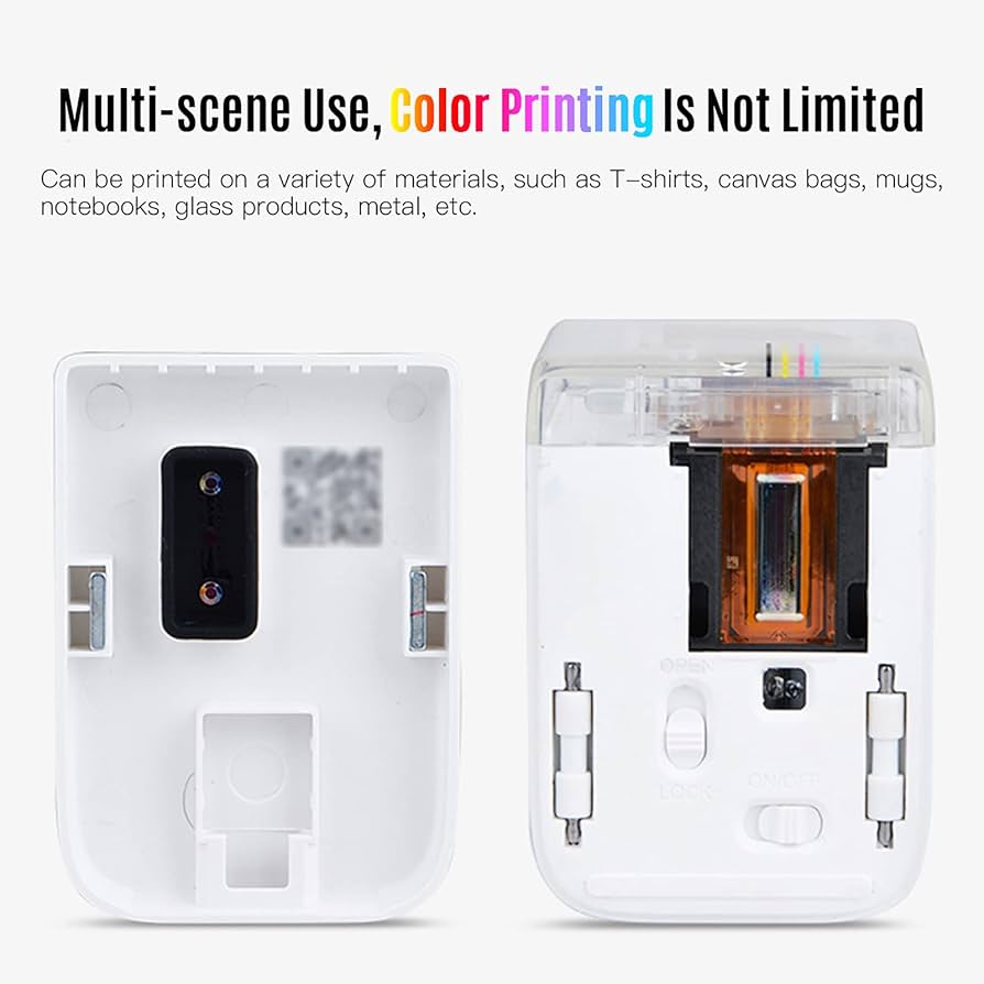 コンパクト印刷機 ホワイト USB接続 Amazon | フォトプリンター ポータブル インスタント 写真 印刷