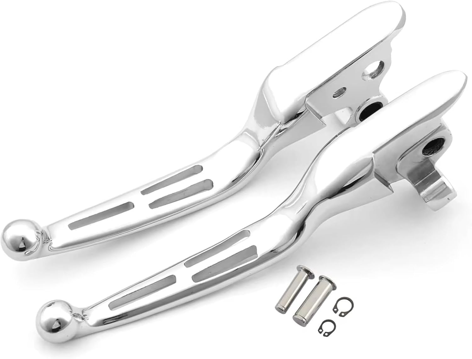 Motorcycle Brake Clutch Lever for Touring Road King Street Glide Electra Glide Ultra FLTR 2008-2013,Adjustable Aluminum with Glossy Finish Anodized Easy Installation