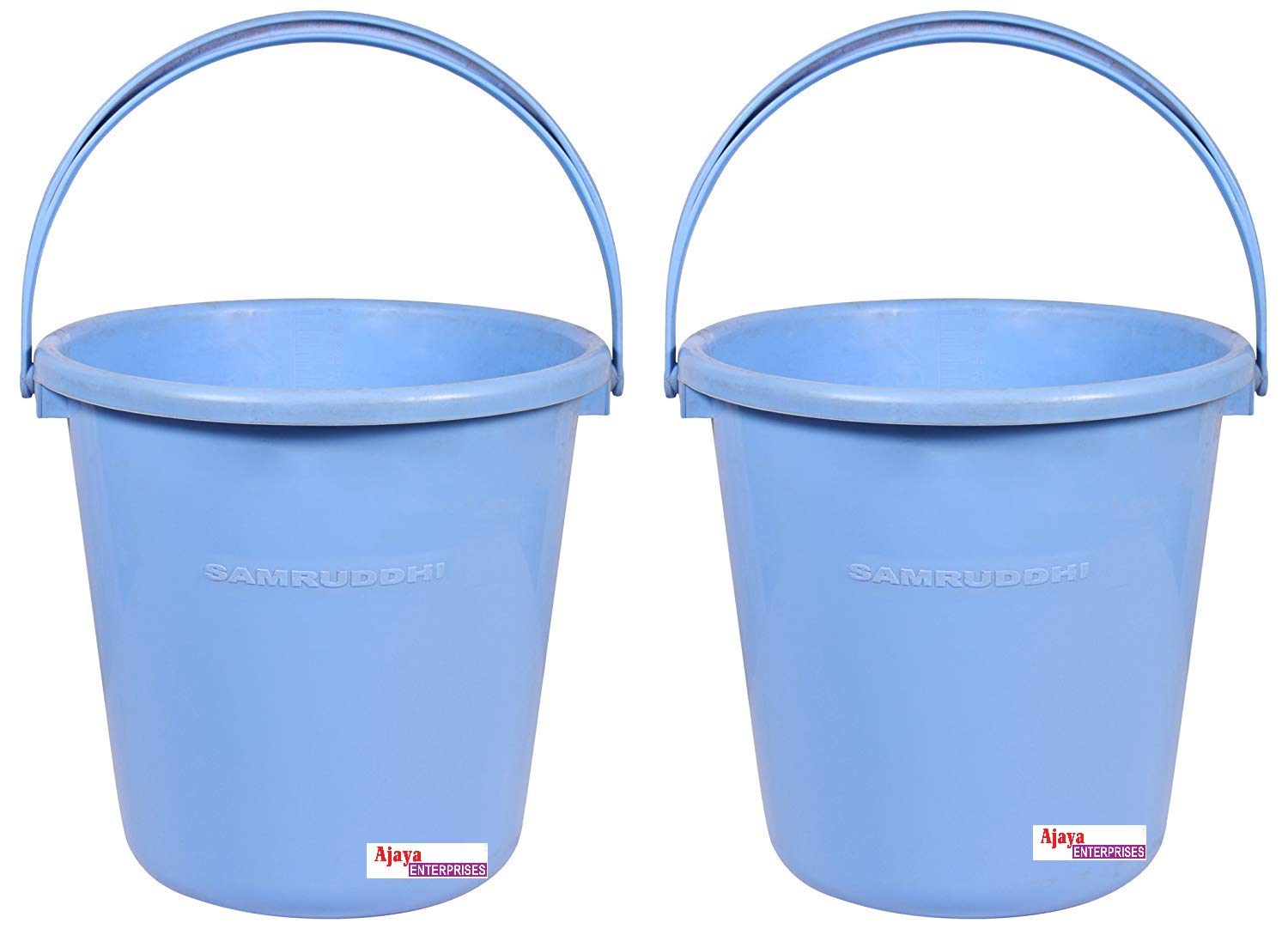 Samruddhi Plastic Bucket (Blue, 97_c, Set of 2) (B0748BDG1P) Amazon Price History, Amazon Price Tracker