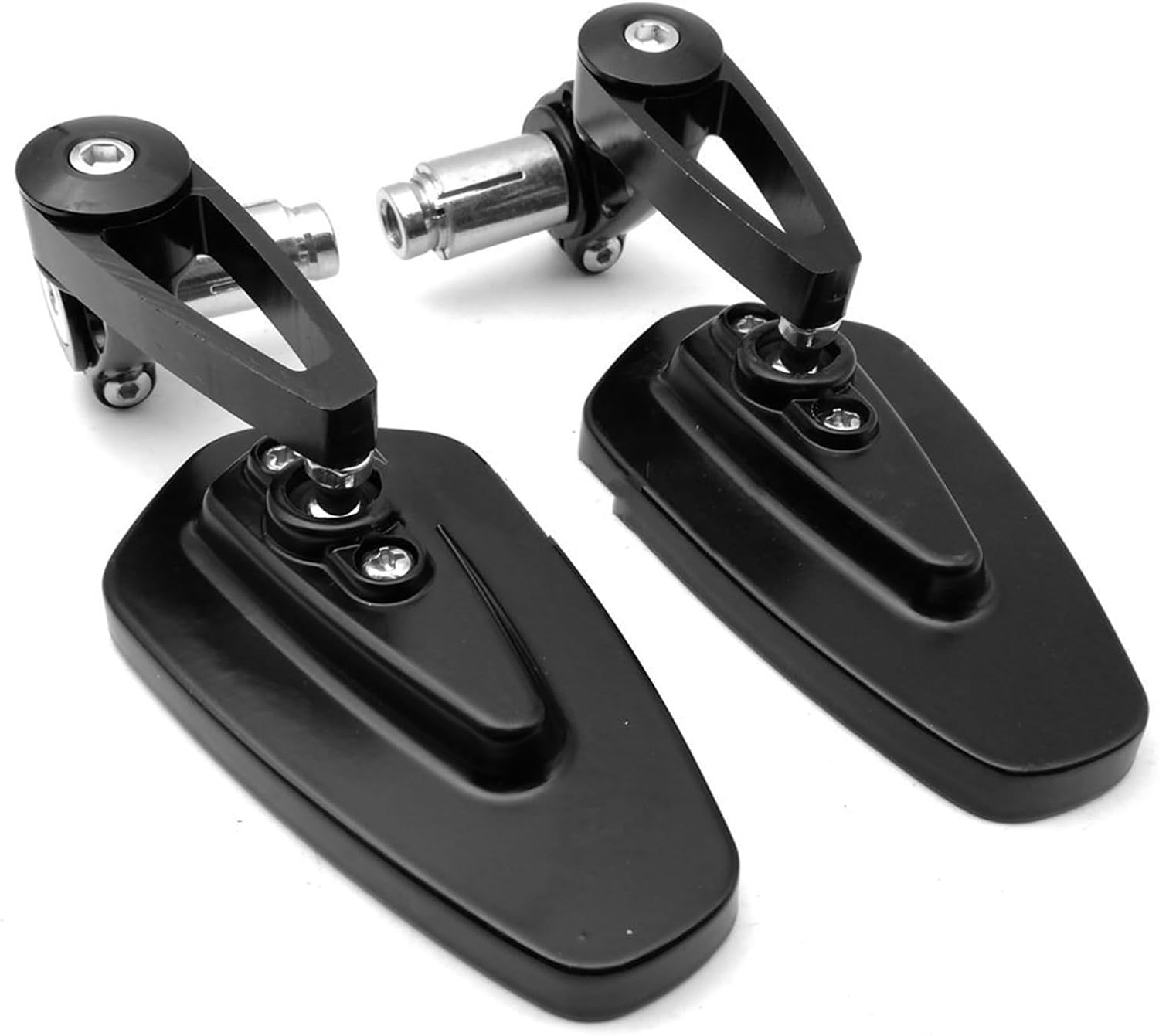 バイク用ミラー CB1000R 用 CB1300 用 CB600F オートバイアルミリアビュー黒ハンドルバーエンドサイドバックミラー