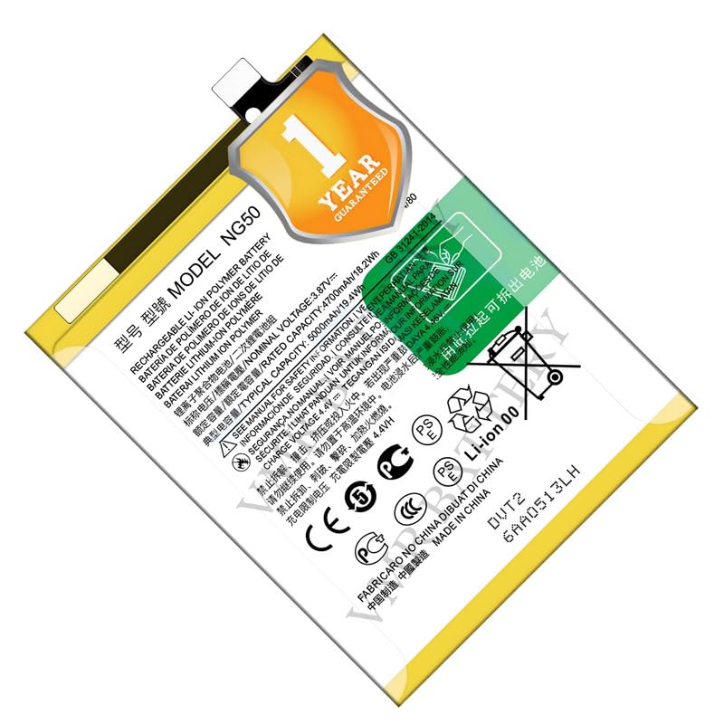 Image of Original NG50 Battery Compatible for Motorola Moto G71 5G (XT2169-1) - (5000mAh) - 1 Year Warranty K7