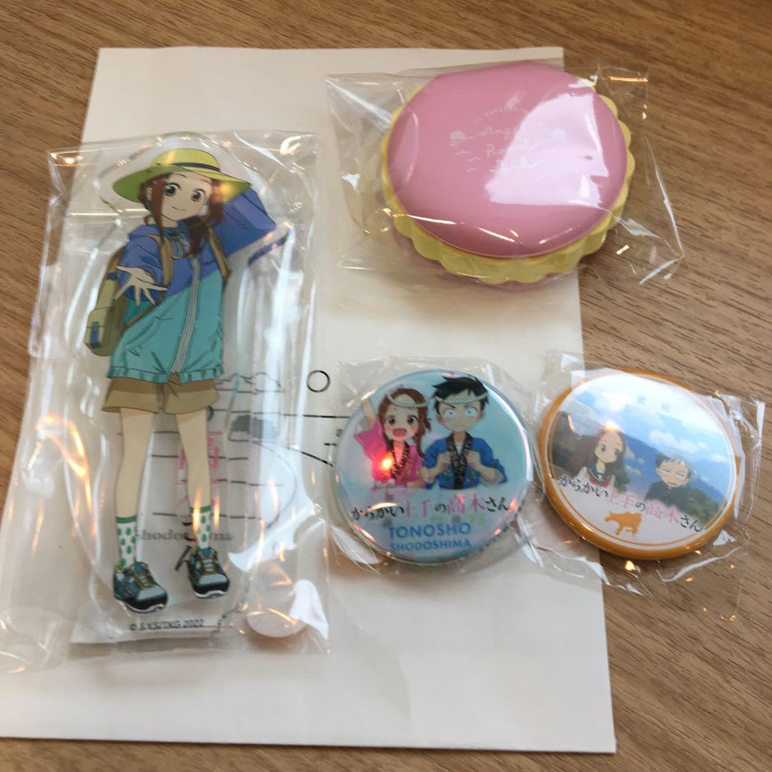 からかい上手の高木さん エンジェルロード限定缶バッジセット