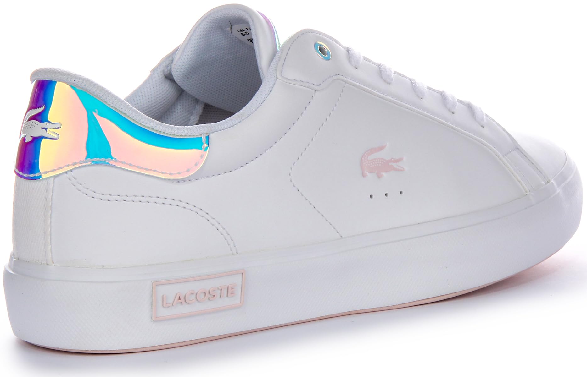 Lacoste Powercourt 124 3 Suj dla dzieci Trenerzy EU 38, biały, 38