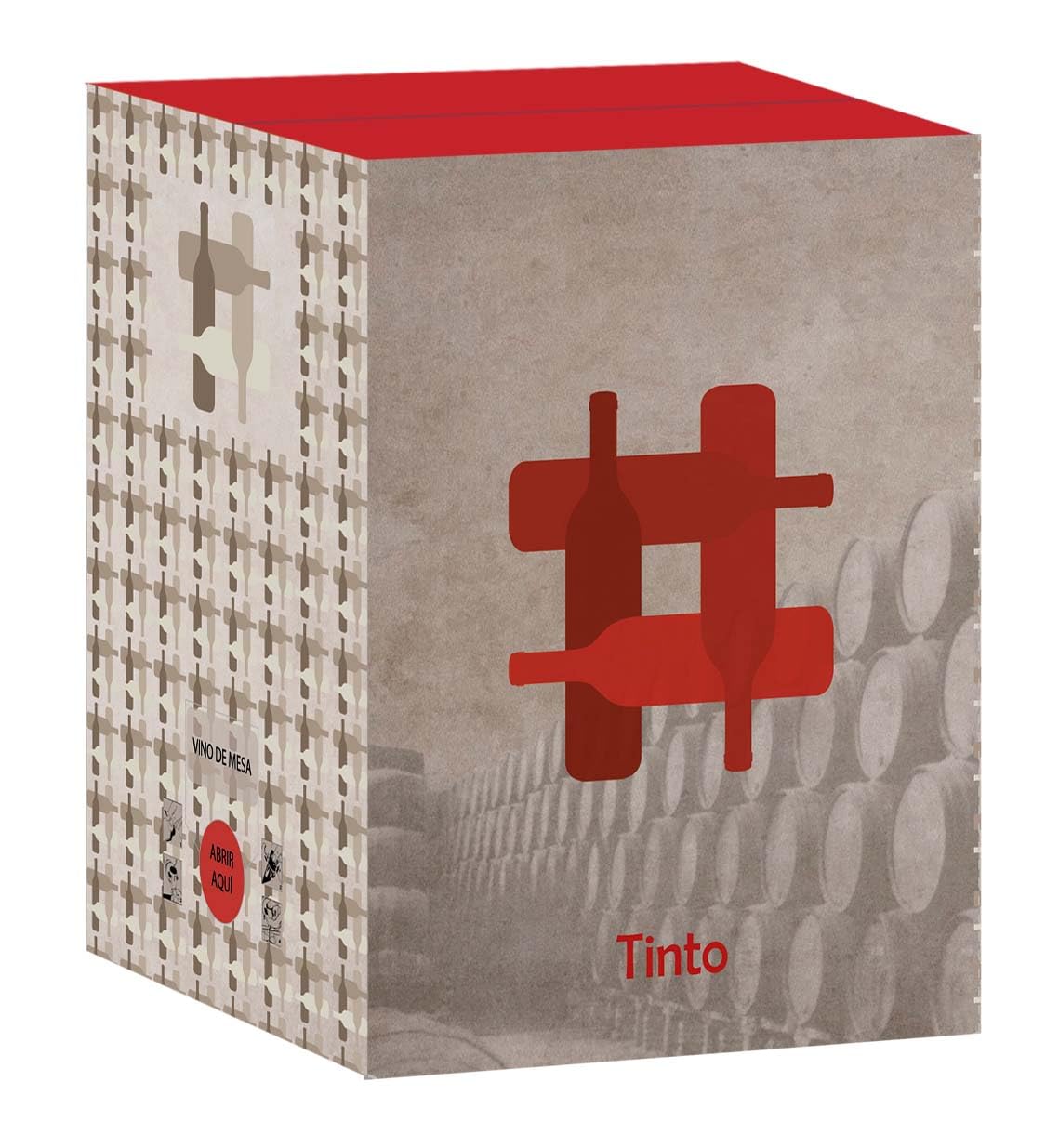 Vino Tinto Bag in Box de 15L