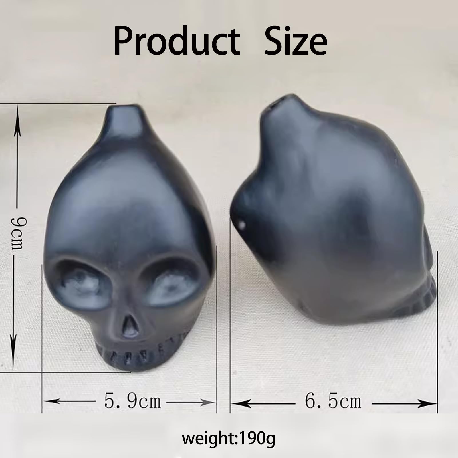 Fischietto Azteco A Forma Di Teschio - Ocarina A Doppia Camera, Tono Unico E Potente - Foto 13