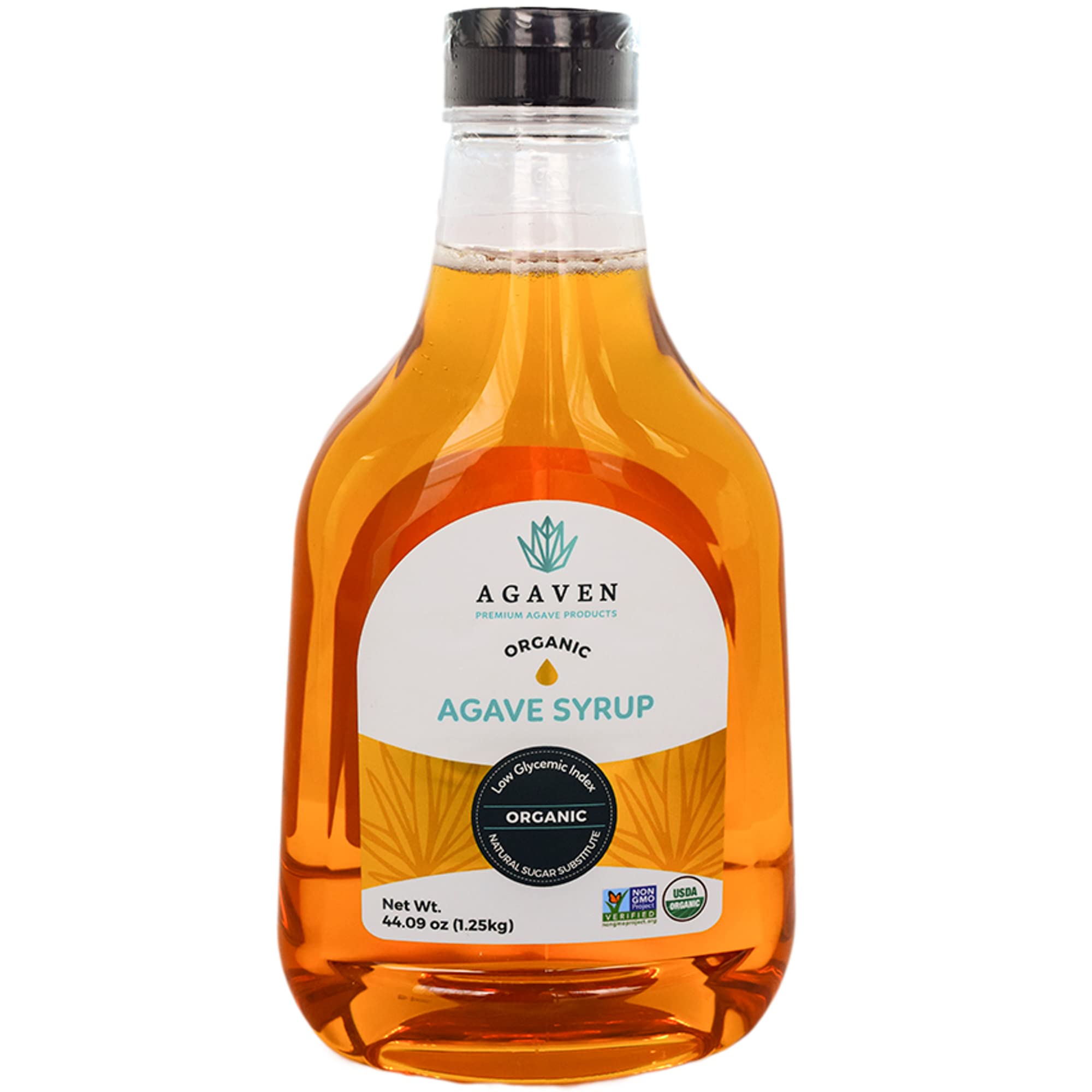 Amazon.com : Agave Nectar By AGAVEN Natural Syrup Sweetener (Natural, 44.09  Ounces) Club Size : Grocery & Gourmet Food