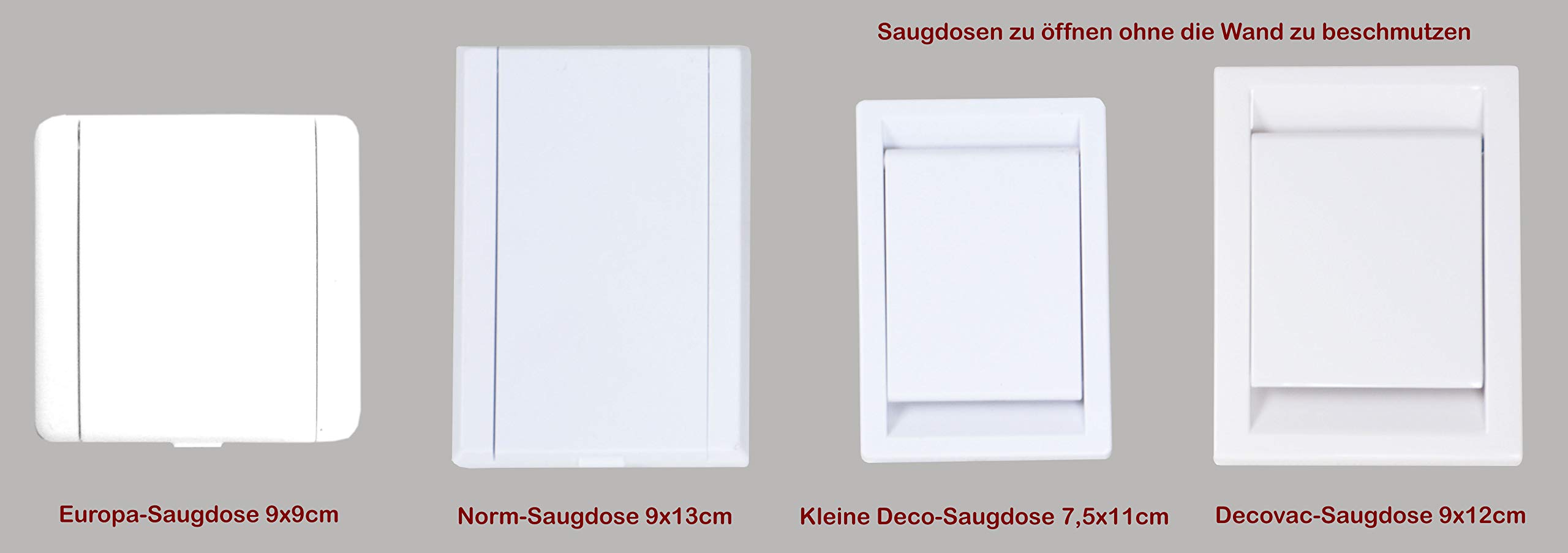 Genialvac Zentralstaubsauger - Set
