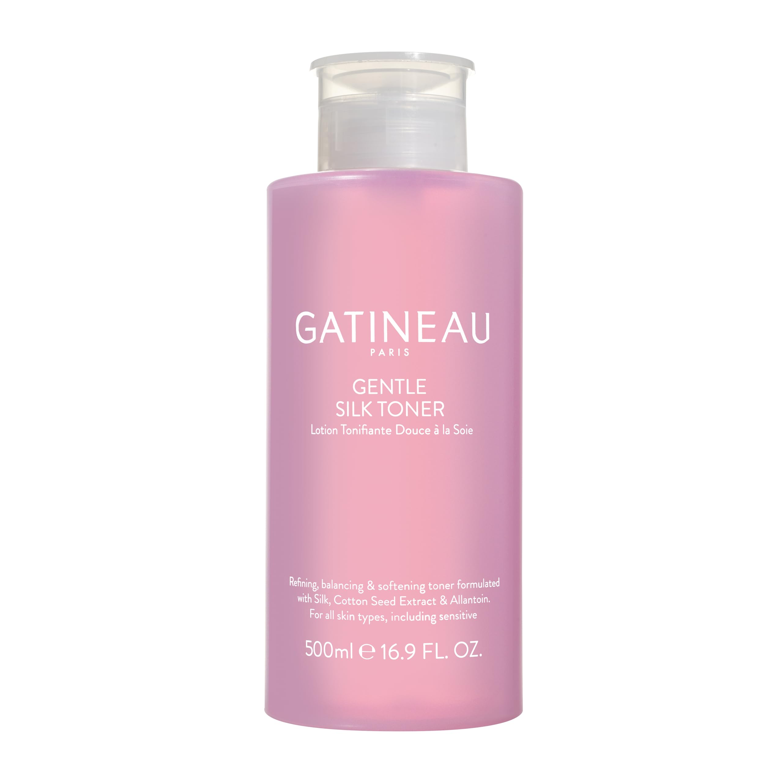 Gentle Silk Toner, Alcohol-Free Refreshing & Softening Facial Toner, for All Skin Types (500ml)