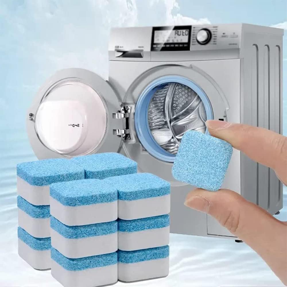 DOEASY Washing Machine Cleaner 12 Tablet, Descaler Powder for Top Load, Front Load, Fully Automatic, Deep Cleaner, Tub Cleaner, Drum Stain Cleaner (Pack of 12) (B0D3FKC4YB) Amazon Price History, Amazon Price Tracker