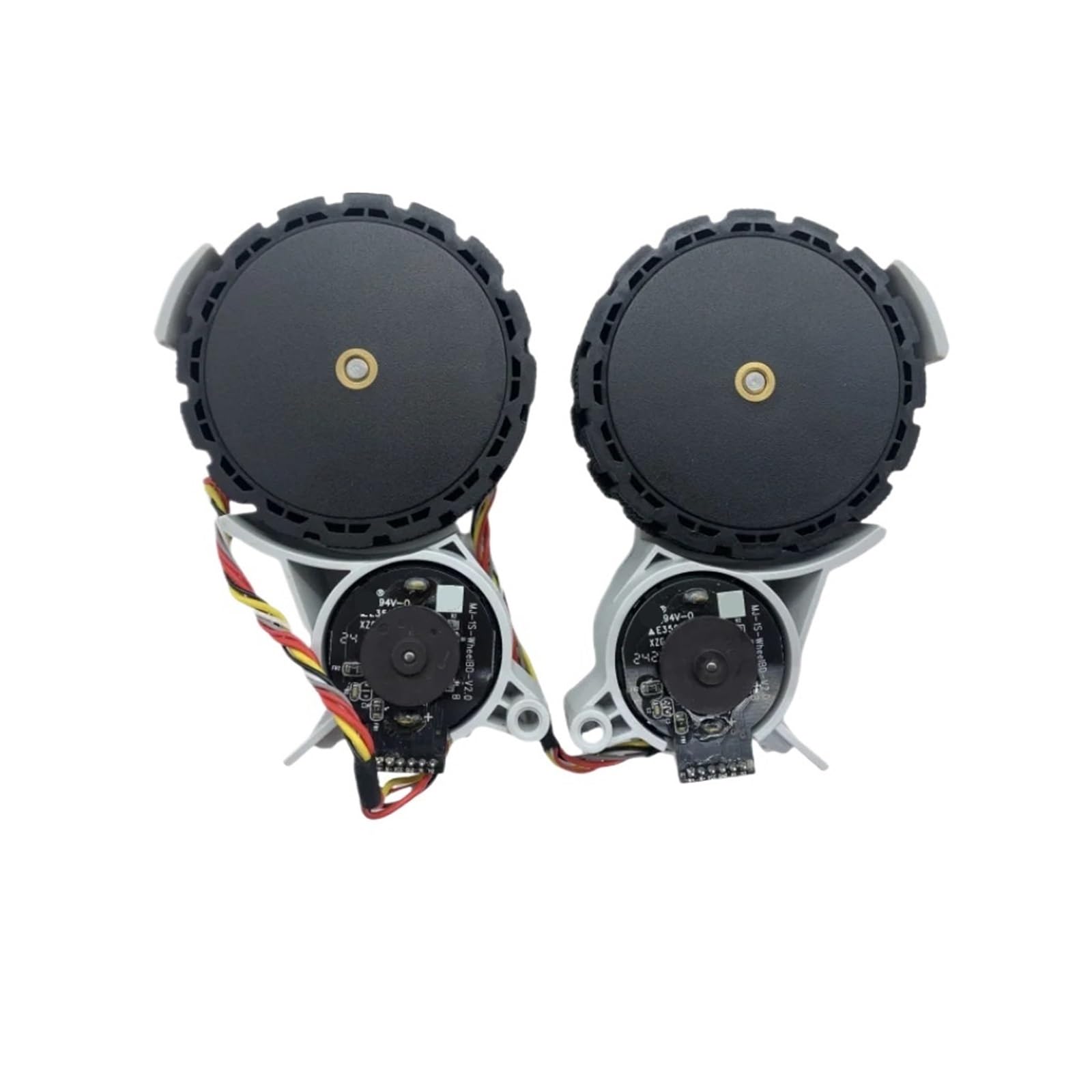 PBSKAWUQALF Robot Vacuum Wheels Compatible With Xiaomi Compatible With Mijia M30 Pro，C107,Robot Vacuum Cleaner Spare Parts Traveling Wheels Accessories(R and L)