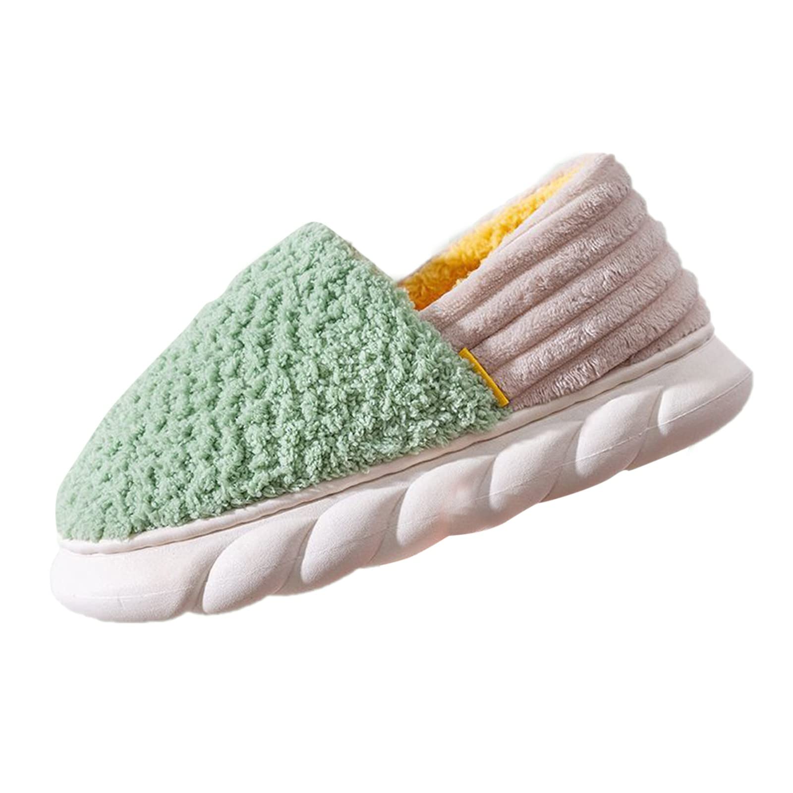 Orthopedic Slipper Socks for Women with Grippers Non Slip Women Slippers  Autumn and Winter Fashion Comfortable Thick Bottom Warm Non Slip Round Toe