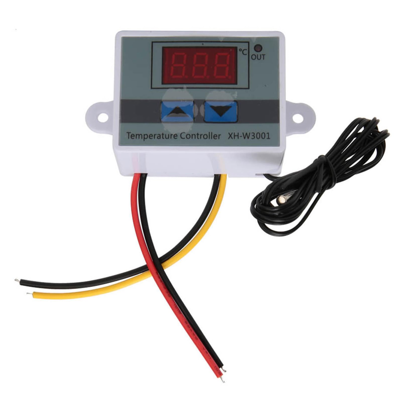 Respicefinem Xh W3001 Temperature Controller Thermostat with Sensor Probe 110 1500W (110-220V/1500W)