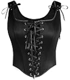 Women Renaissance Corset pirate Bustier Top Bodice Bodyshaper