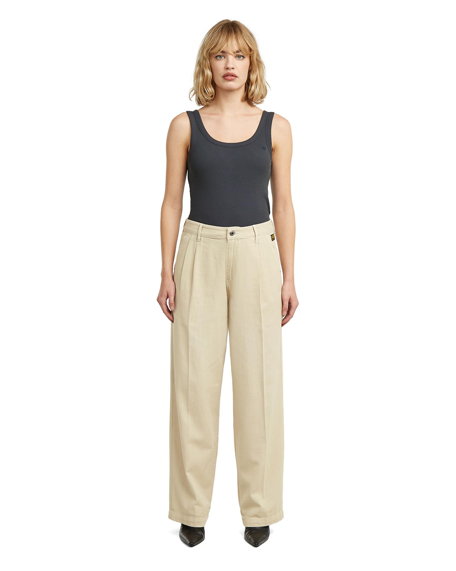 G-Star Damen Pants Pleated Chino Wmn