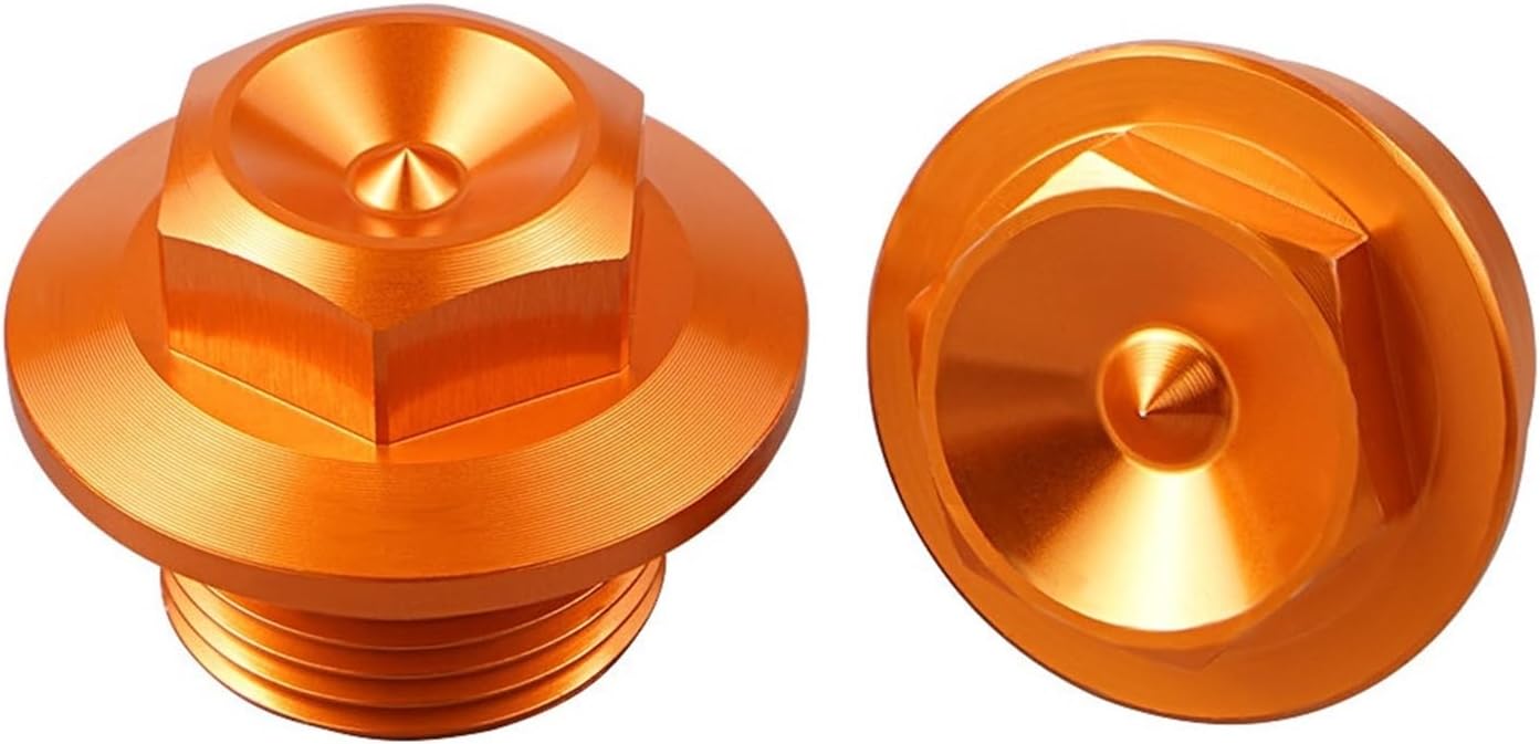 Kickstands Jiffy Stands Compatible with EXC EXCF XC XCF SX SXF XCW TPI Six Days 2016-2023 M20x1.5 Front Axle Nut Screw Bolt(Orange)