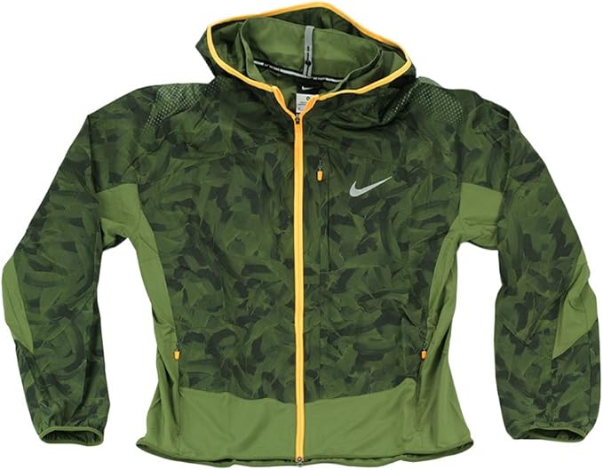 nike running jacket camo