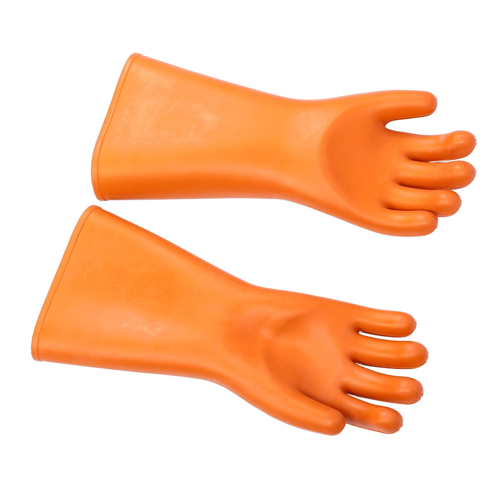 Guantes de electricista de caucho con aislamiento de alto voltaje para trabajos de seguridad