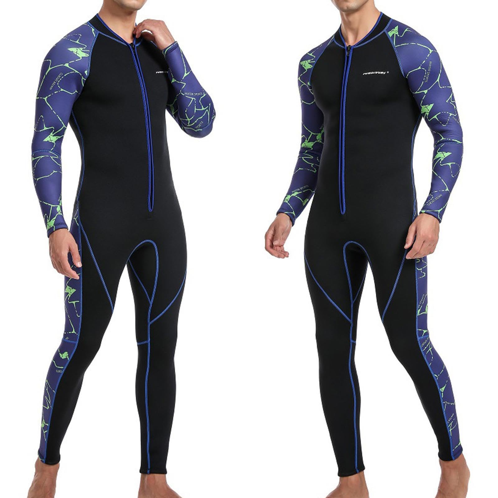 Traje de Neopreno para Hombre: ¡La Aventura te Espera! Mono cálido para Paddle Surf, Surf, Buceo, etc. Traje de Neopreno Completo de 3 mm para