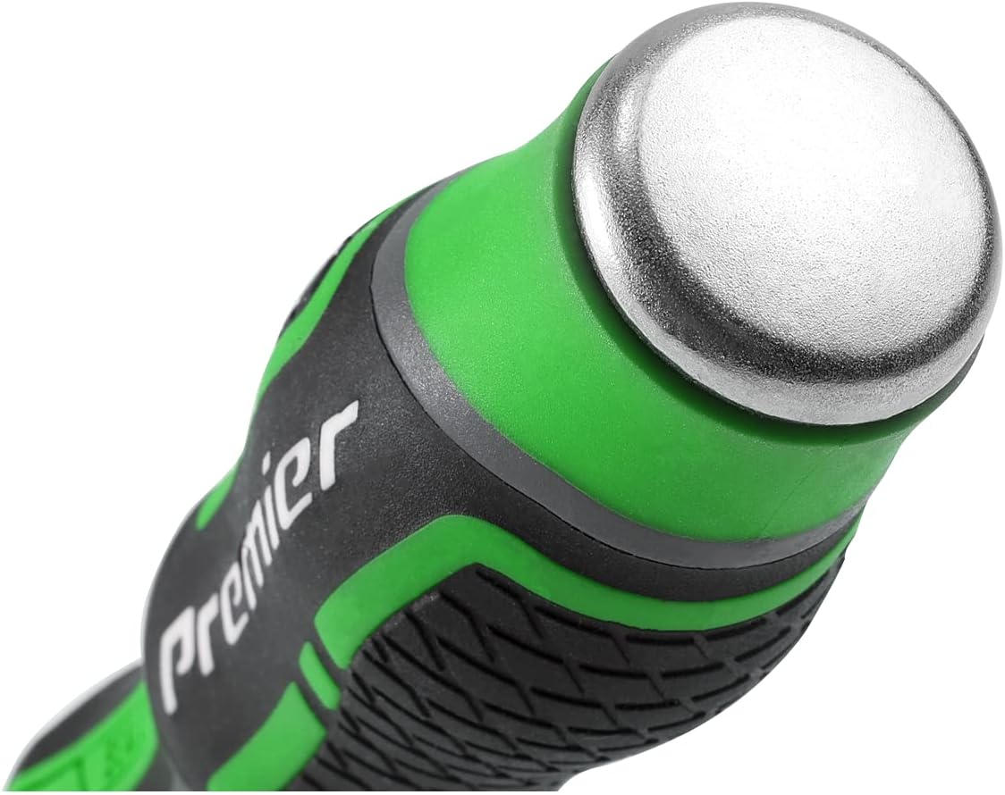 Sealey Extra-Long Hammer-Thru Screwdriver Set Hi-Vis Green 450mm, 3pc - AK4942HV