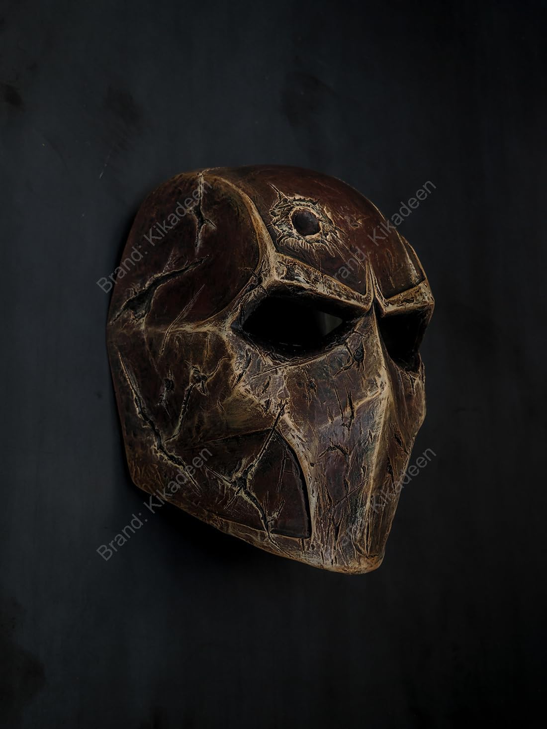 Custom Airsoft Mask Helmet Full Face Protective BB Gun Goggle Halloween Costume Party Cosplay Motorcycle V2 Brown A22