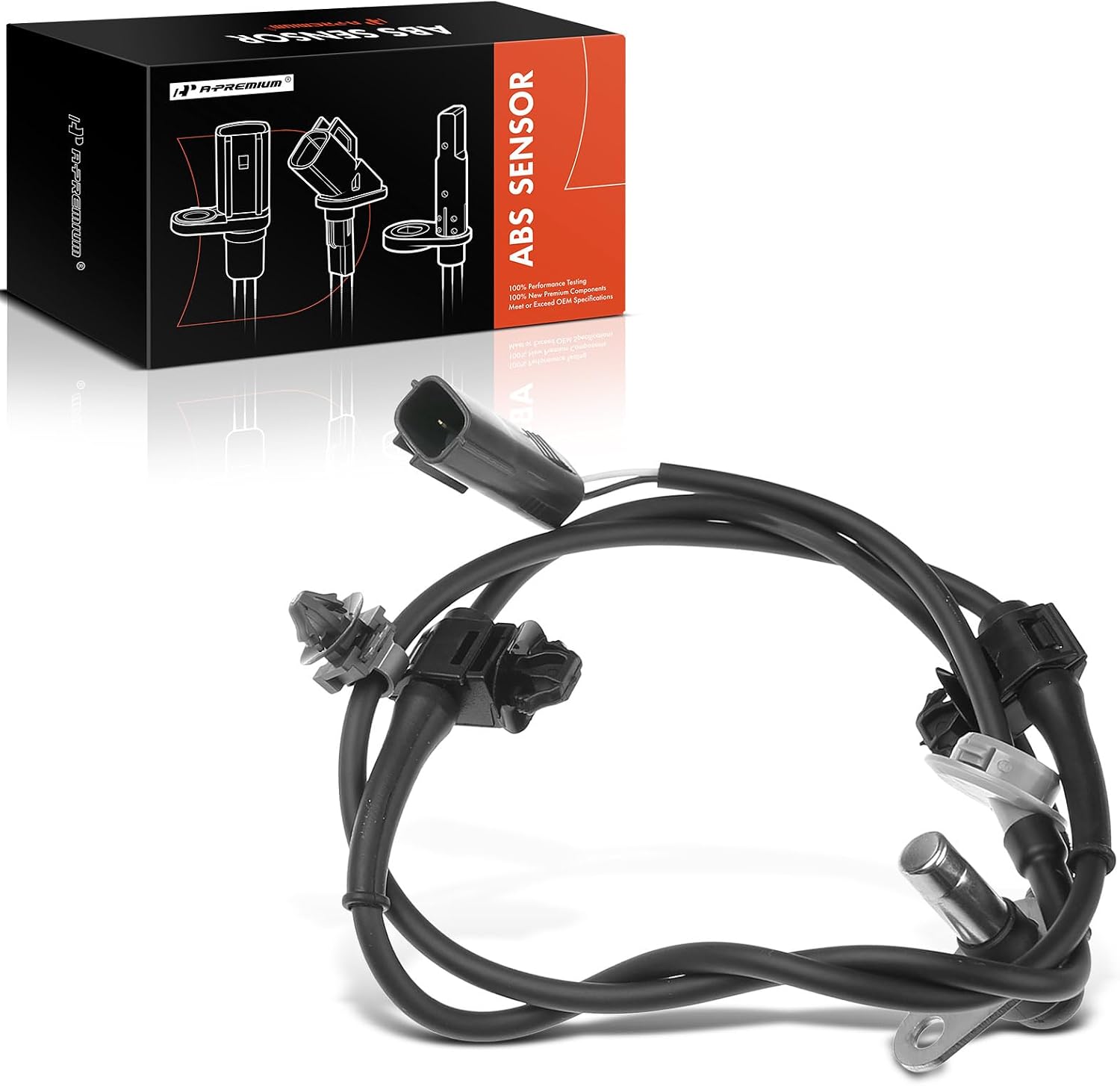A-Premium Front Right ABS Wheel Speed Sensor for Mazda CX-7/CX-9