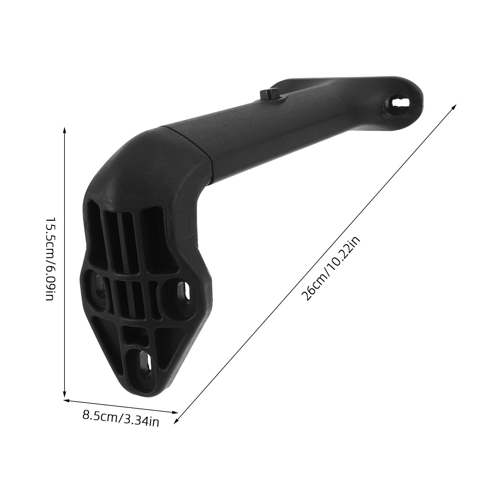 Reposabrazos de Repuesto para Silla de Oficina, Soporte Negro PP