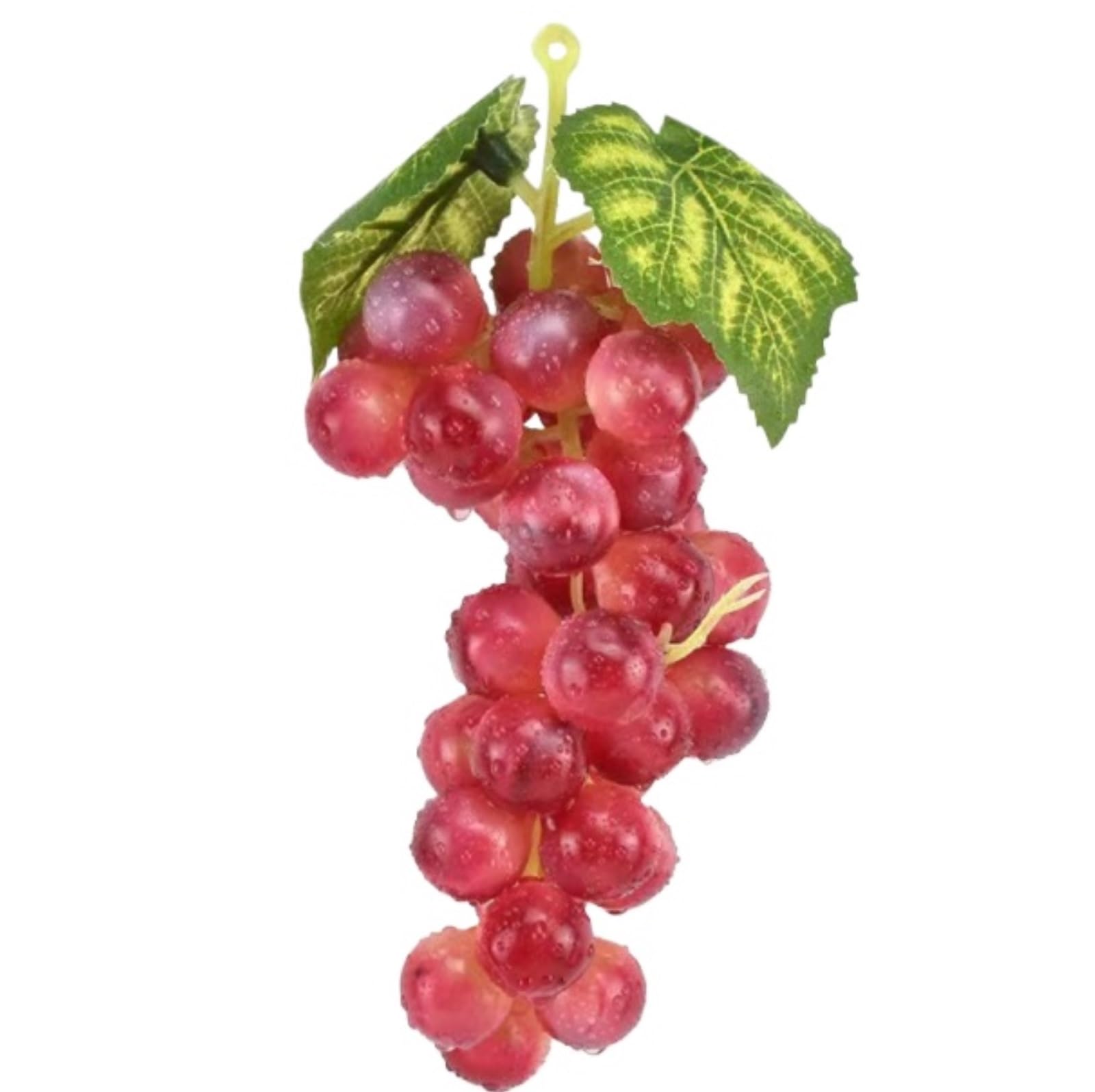 CVdrtyED Reusable Artificial Fruit Display 3 Bunches Of Simulated Fruit Model Fake Grapes For Party Decoration Kitchen Ornaments