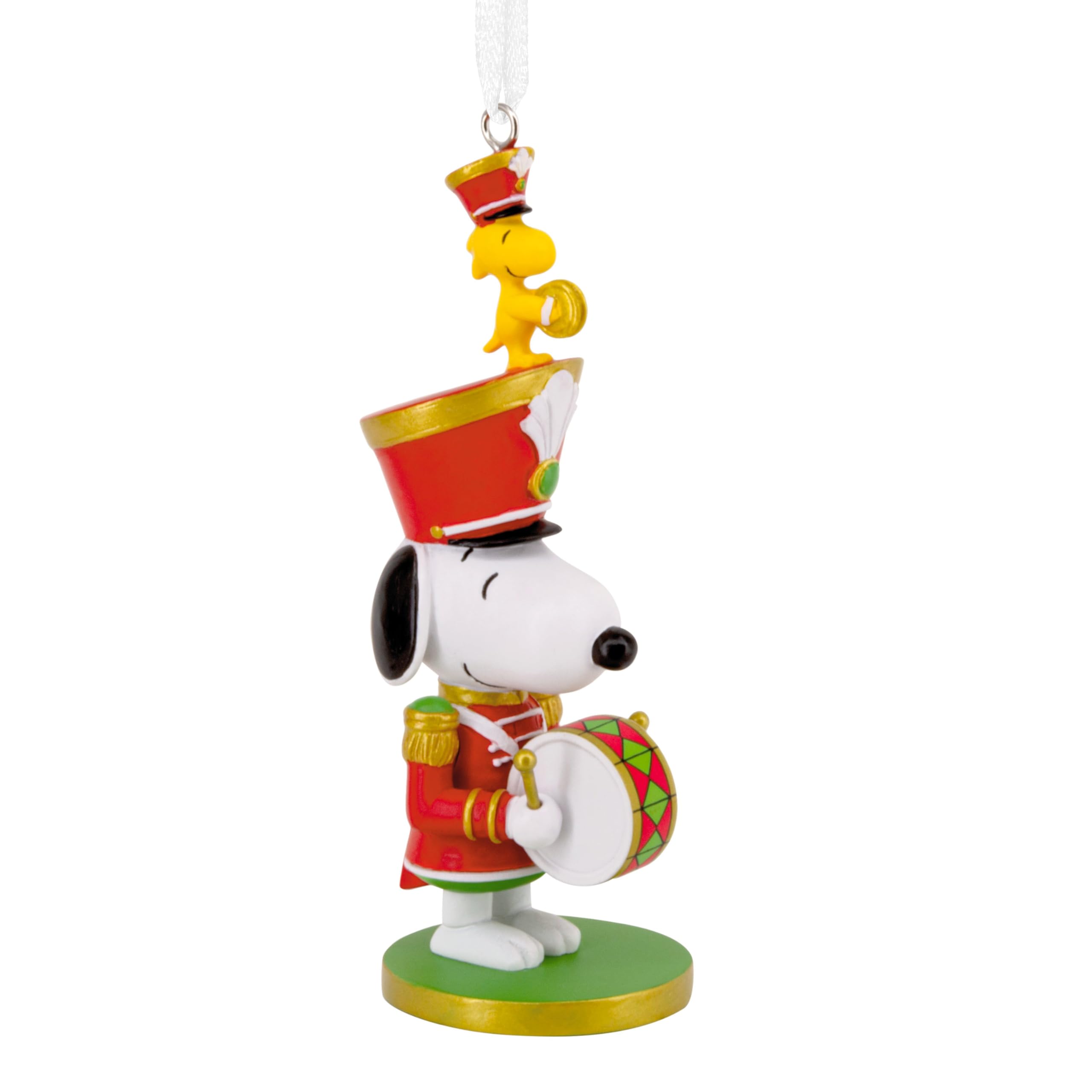 Hallmark Red/White Collectable Nutcracker Ornament - Peanuts™ Snoopy Design