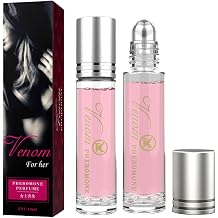 Pheromones Perfumes for Women, Ball Perfume Aroma Fragrance Oil - Long Lasting Women's Perfume, Roller Ball Design, Portable and Fruity