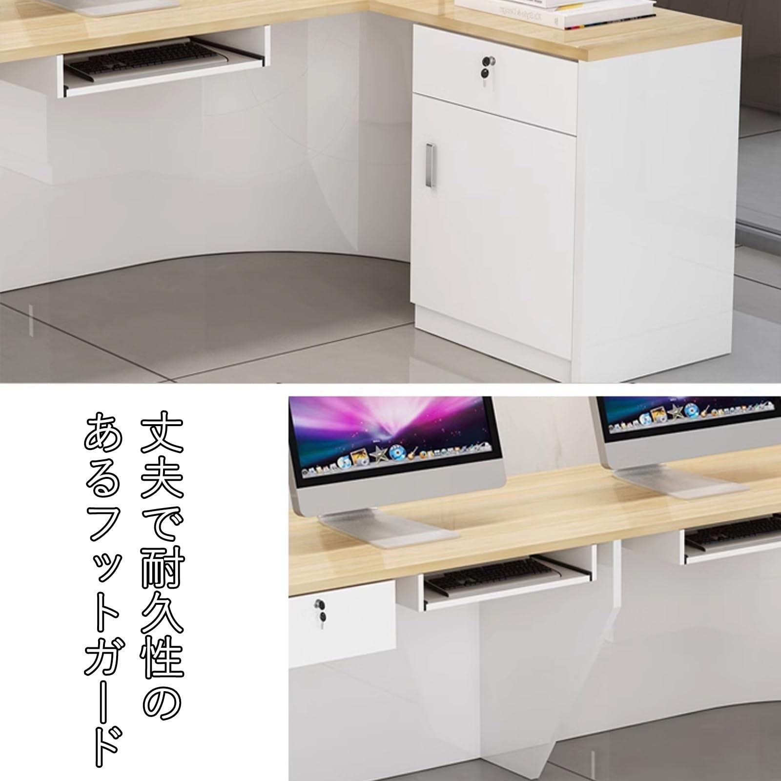 Amazon.co.jp: 受付カウンター L字カウンター レジカウンター ウンター 