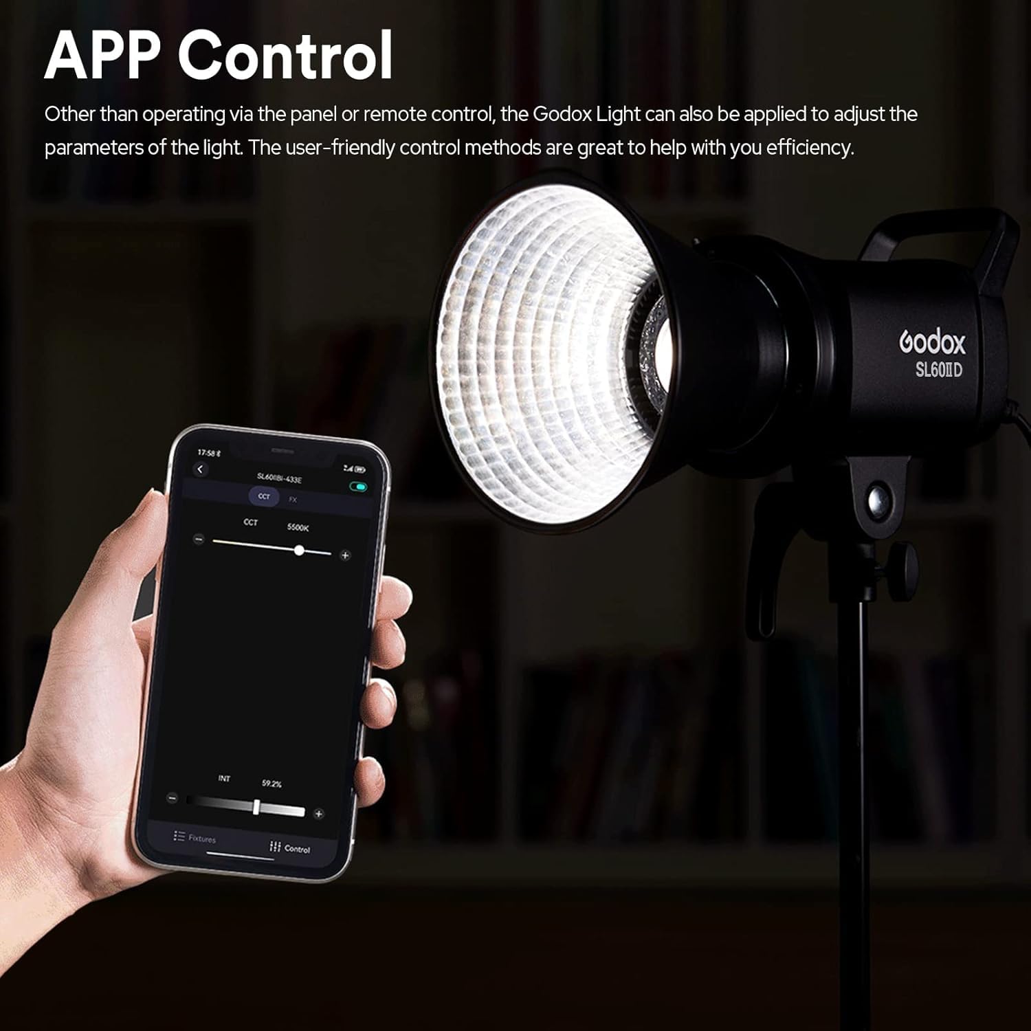 Amazon.com : Godox SL60 SL60IID 70W LED Video Light, Cob Video