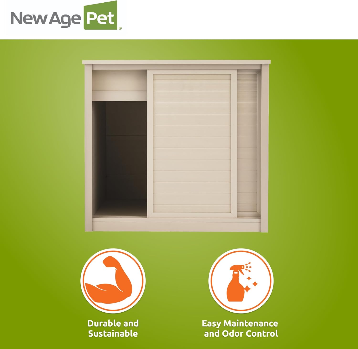 New Age Pet ECOFLEX 30" Small Versa Stand, Standard Height Cabinet for Reptile & Small Animal Habitat, Lounge in Maple