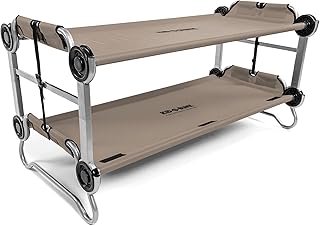 Disc-O-Bed Youth Double Cot Kid-O-Bunk, Modular for Bunk Beds, Dual Cots...