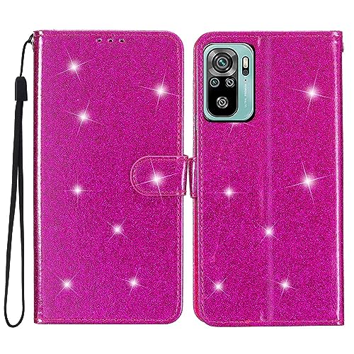 Miagon �E�H���b�g�P�[�X Xiaomi Redmi Note 10 4G�p�A�v���~�A���L���L���O���b�^�[PU���U�[���C�N���[�W���[�X�^���h�\�t�gTPU�o���p�[�A�J�[�h�X���b�g�t���t���b�v�J�o�[�A���[�Y���b�h