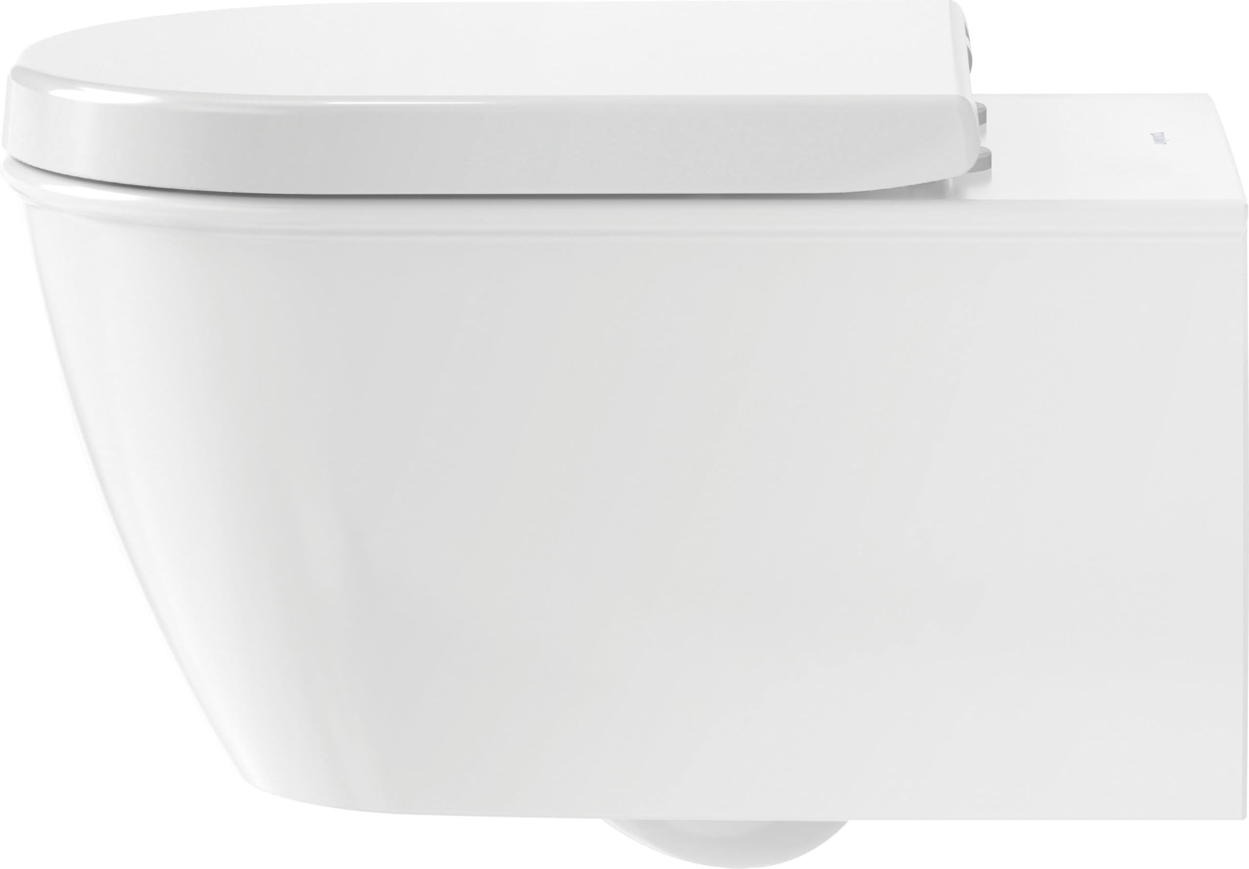 Duravit Universal Elongated Toilet Seat with Soft Close Lid Stainless Steel Hinges product thumbnail 6