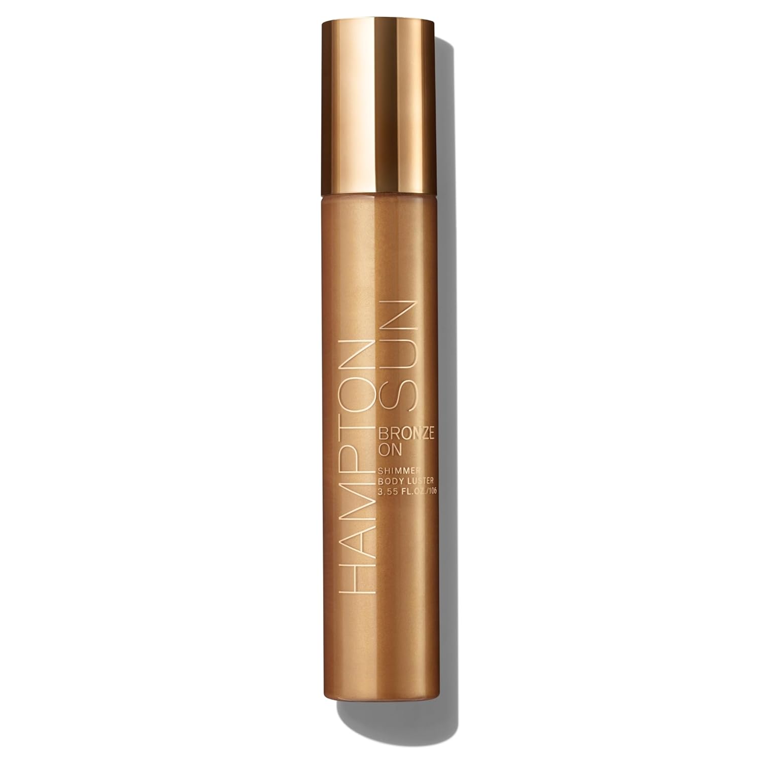 Hampton Sun Bronze-On Shimmer Body Luster | Instant Skin Perfecting Bronzing Gelée | Smooth, Radiant Finish | Deeply Hydrating and Firming | Blurs Over Skin Imperfections | Micro-Fine Golden Shimmer