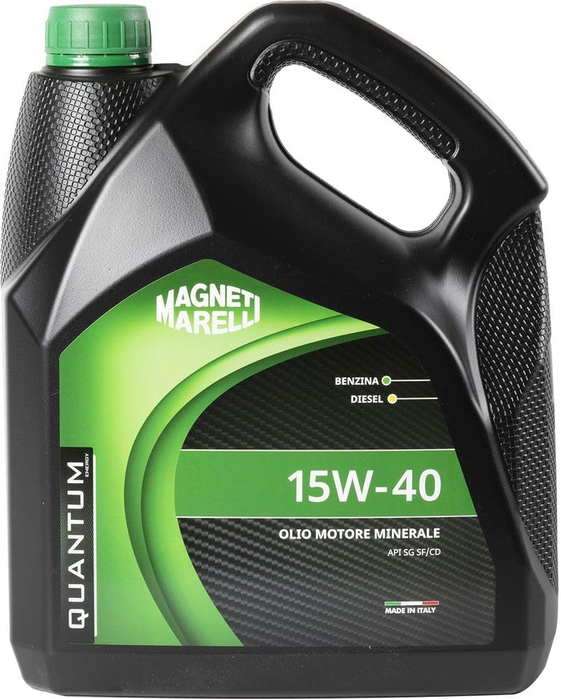 Lubrificante auto minerale olio motore 15W-40 4lt